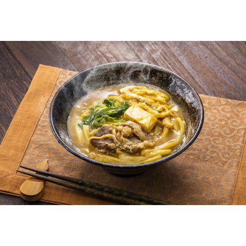 京都「季節料理 門」京風カレーうどん