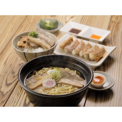 福島「河京」喜多方ラーメンレンジ麺しょうゆ味セット