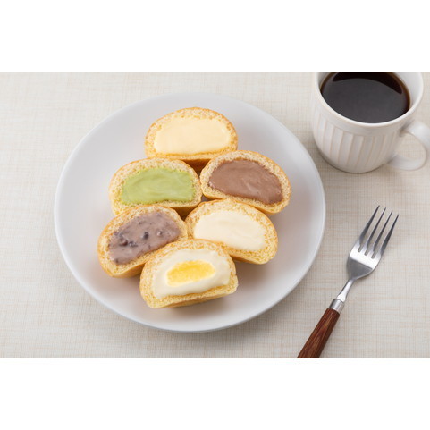 「八天堂」とろける瀬戸内くりーむパンレモン6種12個詰合せ