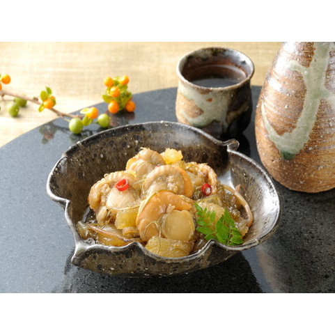 北海道産秋鮭＆ほたて松前漬け