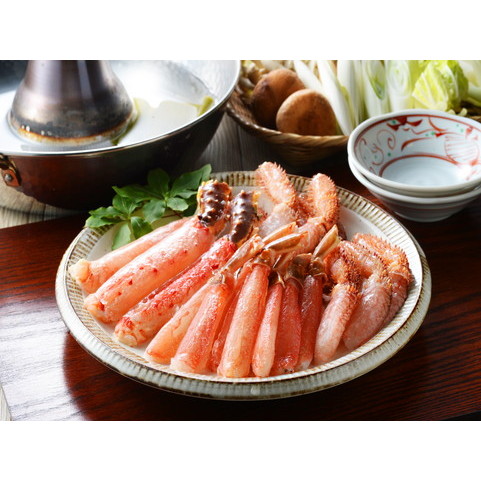 かにしゃぶ3種食べ比べ