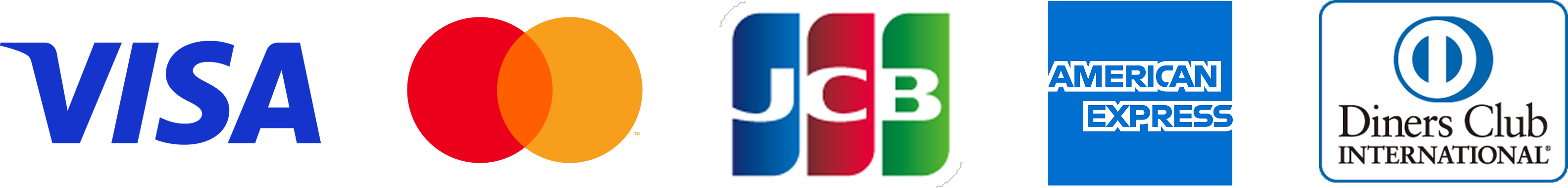 クレジットカードロゴ