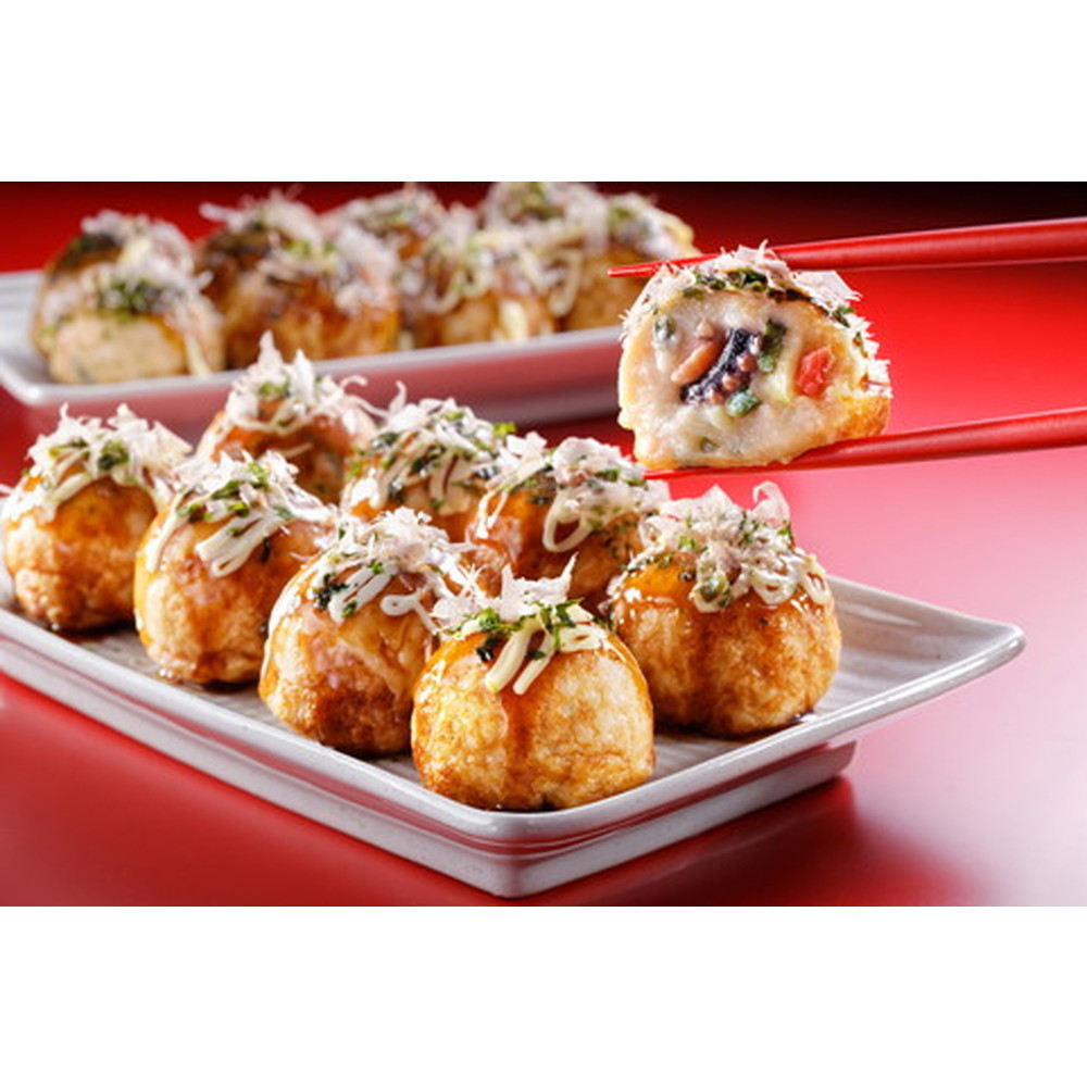 九条ねぎのたこ焼き4トレーセット（自家需要）