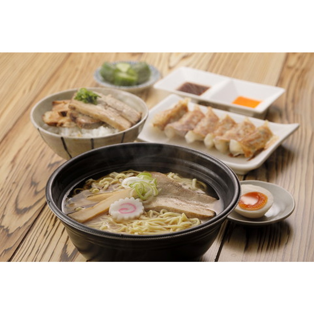 「河京」喜多方ラーメンレンジ麺 しょうゆ味４個セット