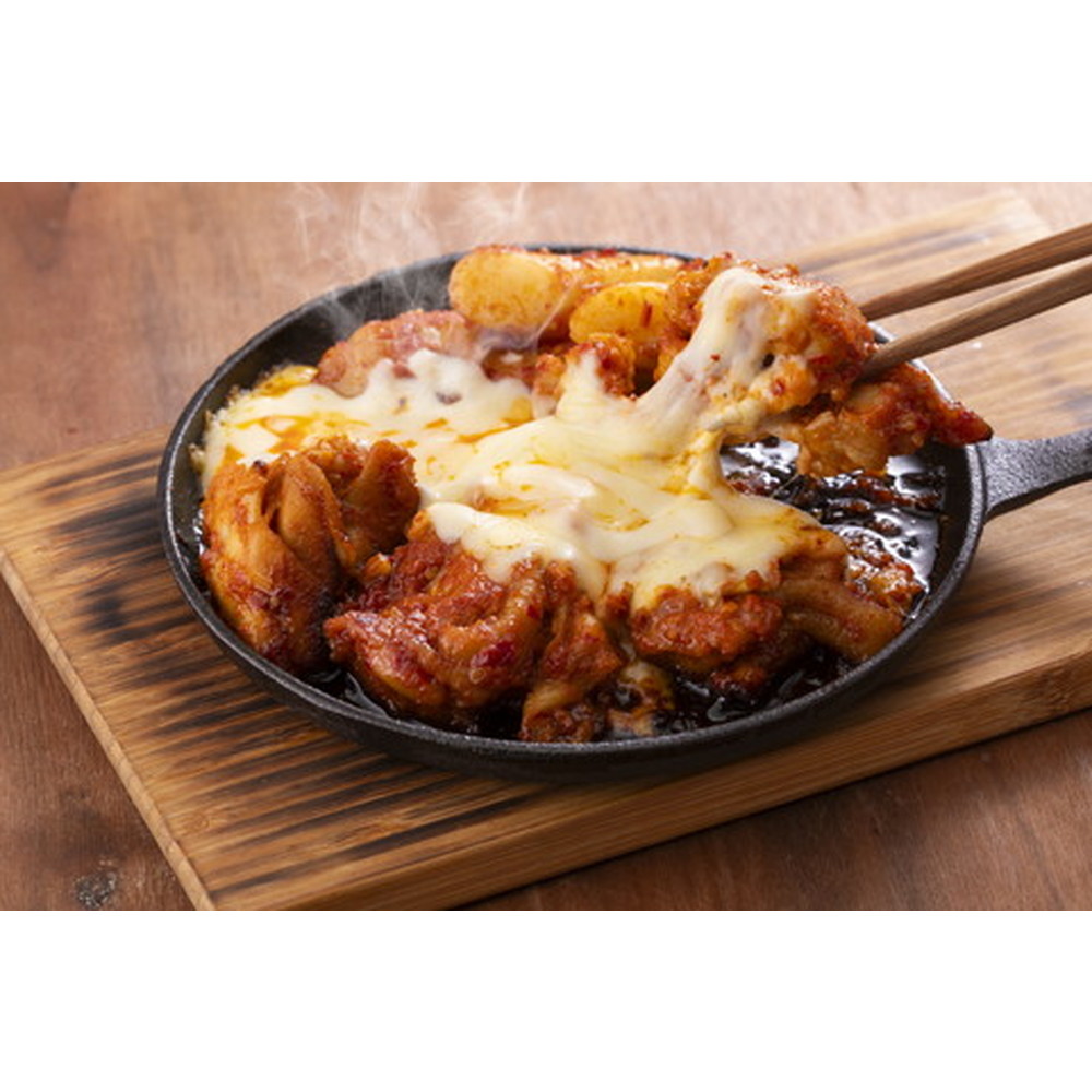 大分「コッキル」チーズタッカルビ＆キンパセット